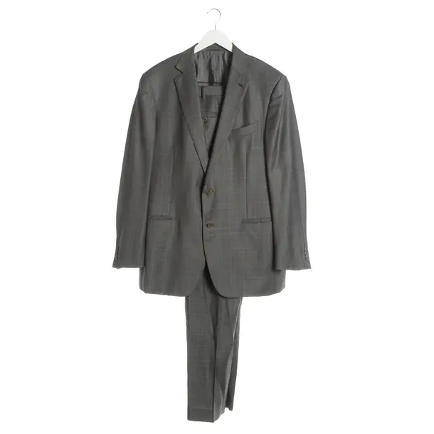 Suit, in Gray, Wool, Zegna