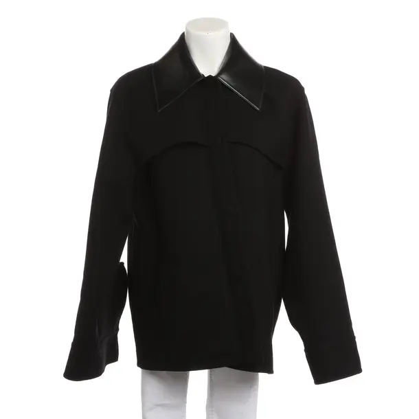 Mid-Season Coat, in Black, Wool, Jil Sander