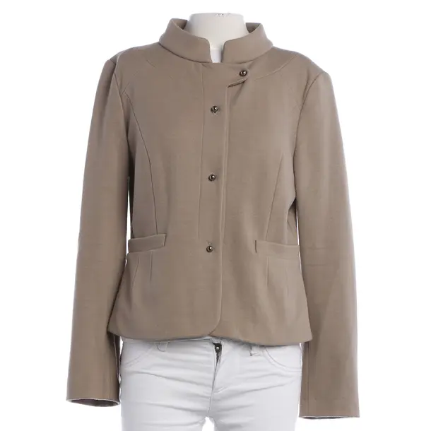 Summer Jacket, in Brown, Cotton, Marc Cain