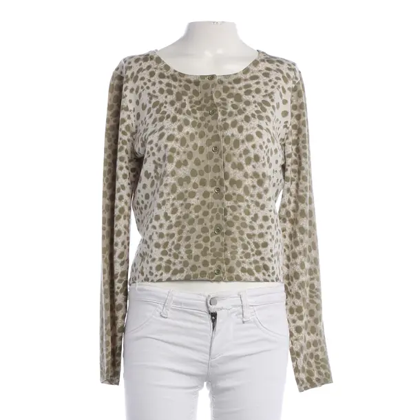 Cardigan, in Green, Cotton, FFC