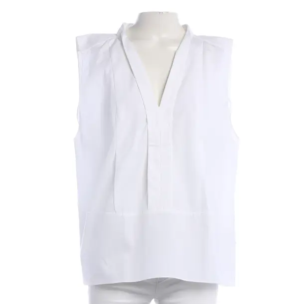 Top, in Weiß, Baumwolle, Victoria Beckham