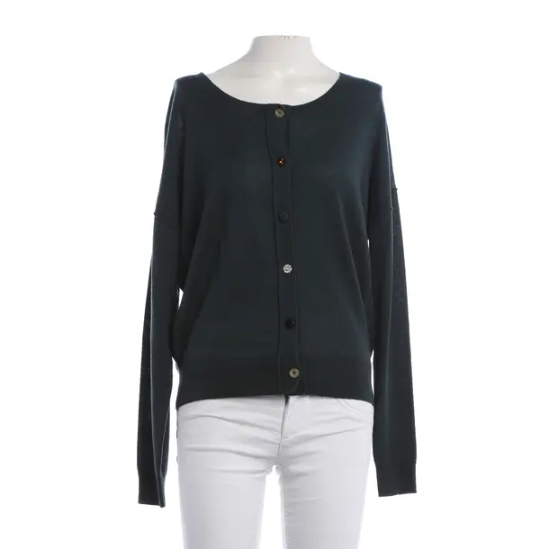 Cardigan, in Green, Cotton, FFC