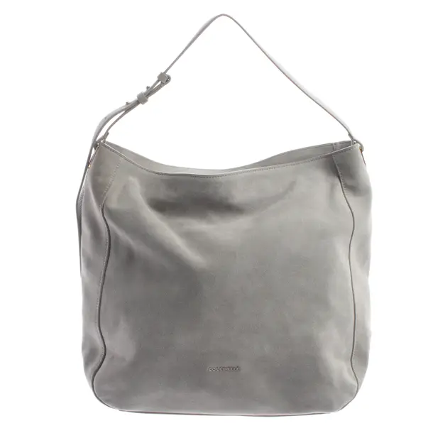 Schultertasche, in Grau, Leder, Coccinelle