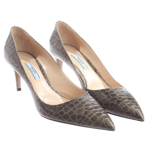 Pumps, in Beige, Prada