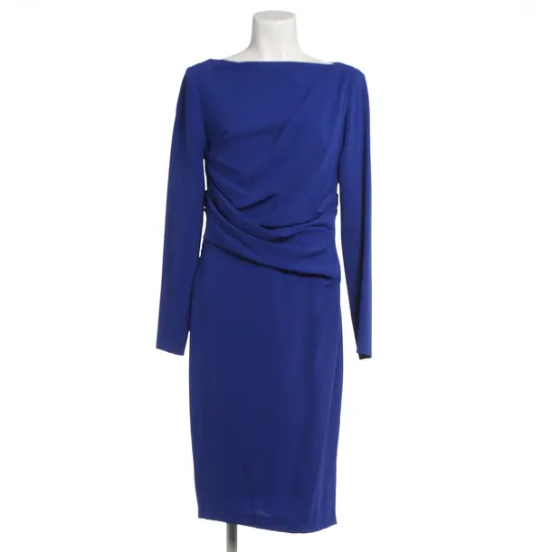Cocktail Dress, in Blue, Triacetate, Talbot Runhof