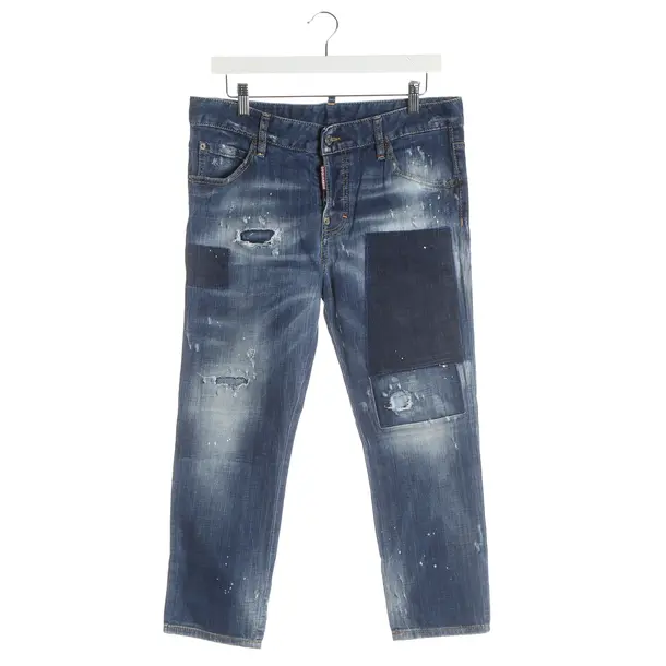 Straight Fit Jeans, in Blue, Cotton, Dsquared
