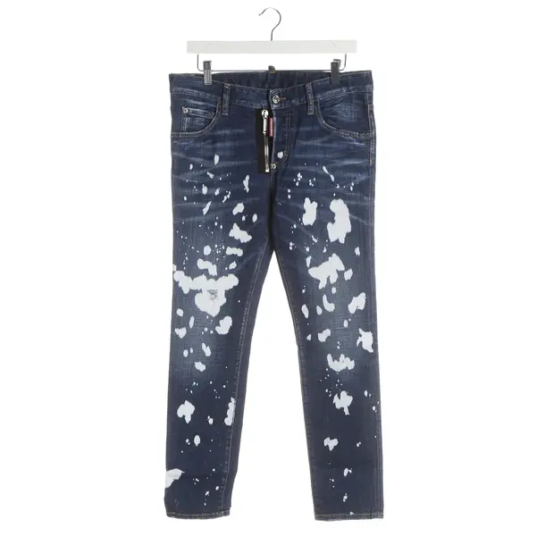 Jeans Straight Fit, in Blau, Baumwolle, Dsquared