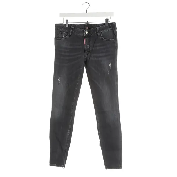 Jeans slim fit, in Grigio, Cotone, Dsquared