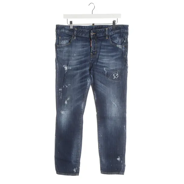 Jeans Straight Fit, in Blau, Baumwolle, Dsquared