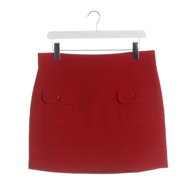 Skirt, in Red, Polyester, Seductive