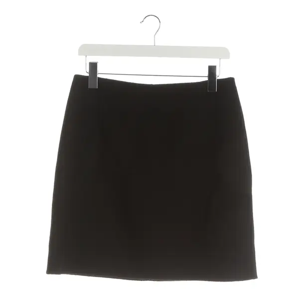 Skirt, in Black, Wool, Windsor