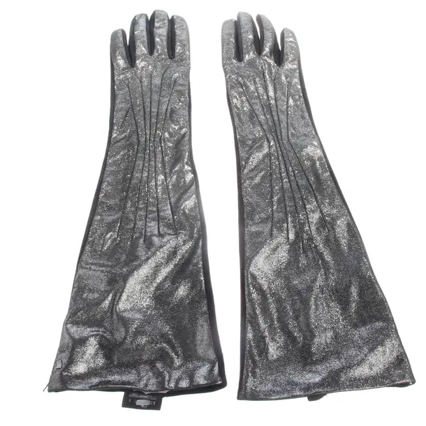 Leather Gloves, in Black, Leather, Roeckl