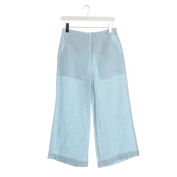 Hose, in Hellblau, Leinen, Raffaello Rossi