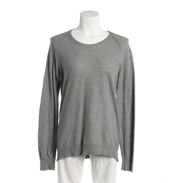 Jumper, in Light Gray, Cotton, Closed
