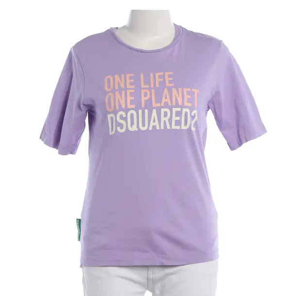 Shirt, in Lavendel, Baumwolle, Dsquared