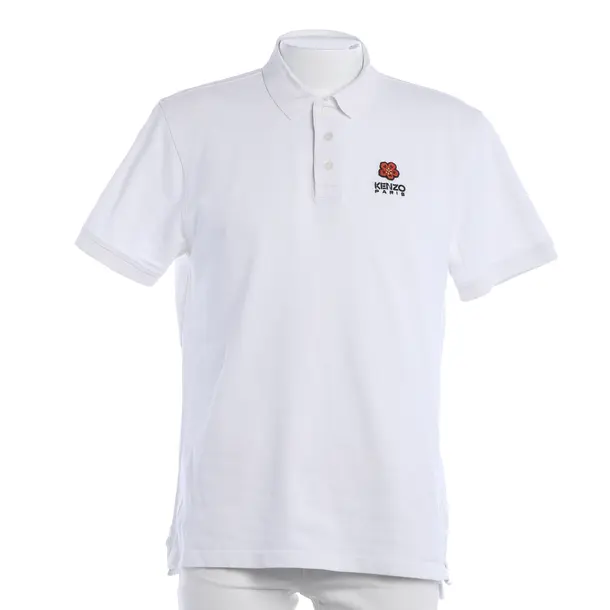 Poloshirt, in Weiß, Baumwolle, Kenzo