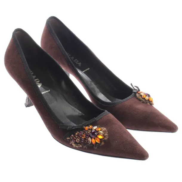 Pumps, in Dark Brown, Prada