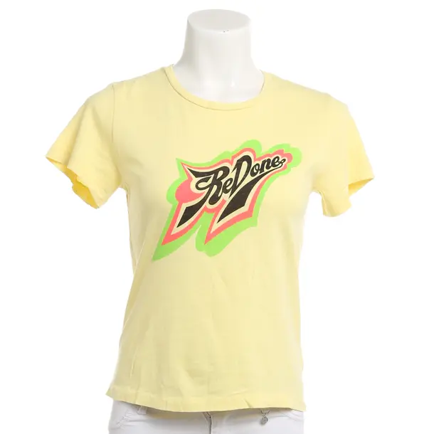 Shirt, in Pastellgelb, Baumwolle, Re/Done