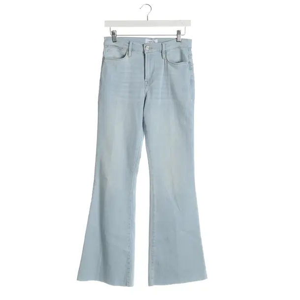 Flared Jeans, in Light Blue, Cotton, Frame