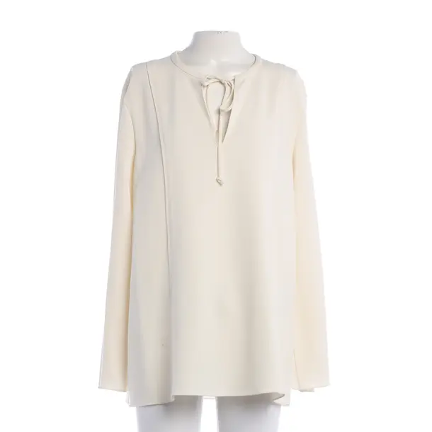Blouse, in Cream, Triacetate, Theory