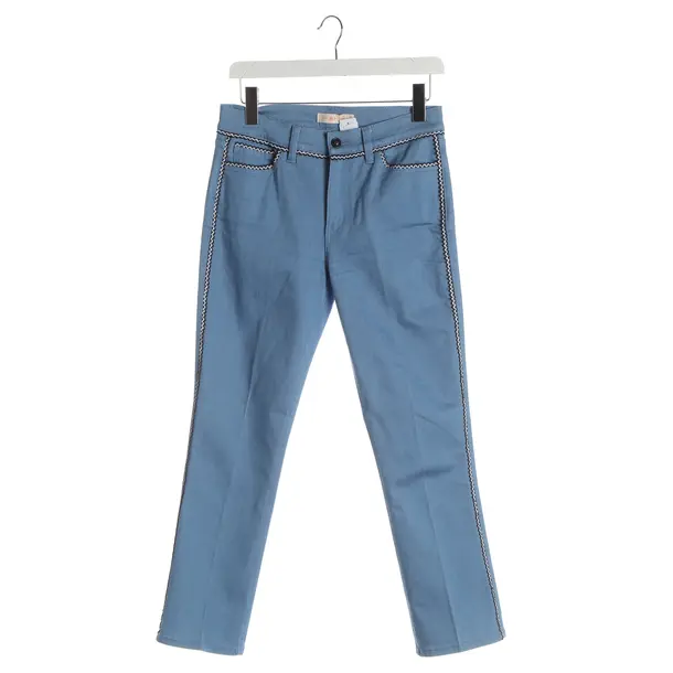 Hose, in Hellblau, Baumwolle, Tory Burch