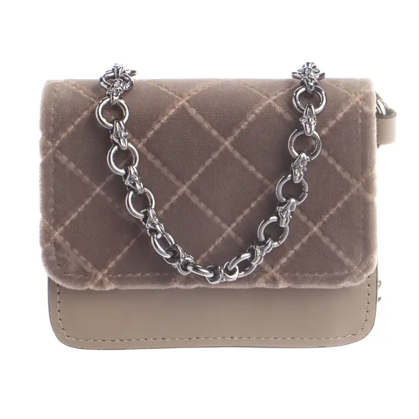 Evening Bag, in Light Brown, Leather, Dorothee Schumacher