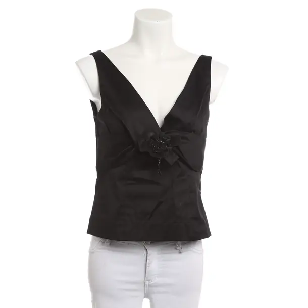 Top, in Black, Cotton, Red Valentino