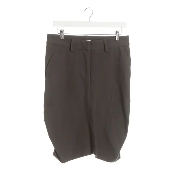 Gonna, in Grigio, Cotone, Brunello Cucinelli