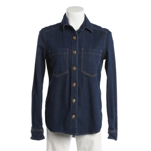 Camicia in denim, in Blu, Cotone, Chiuso