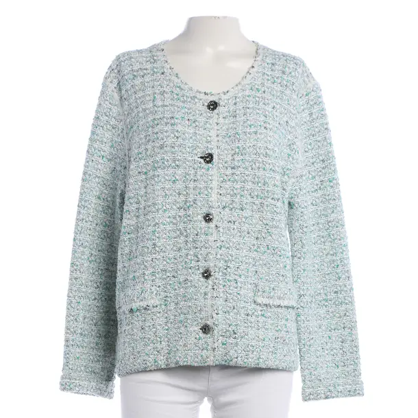Cardigan, in Turquoise, Cotton, Marc Cain