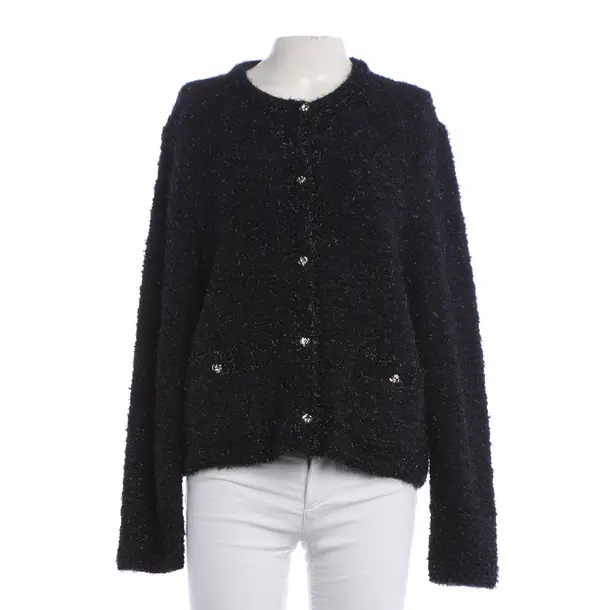 Cardigan, in Navy, Cotton, Marc Cain