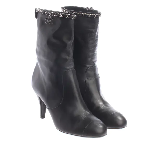 Ankle Boots, in Black, Chanel