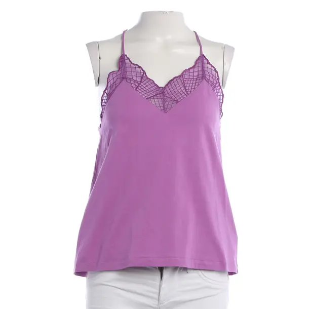 Top, in Lila, Baumwolle, Lanius