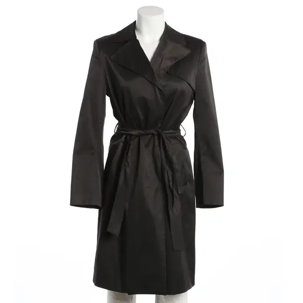 Übergangsmantel, in Schwarz, Baumwolle, Strenesse