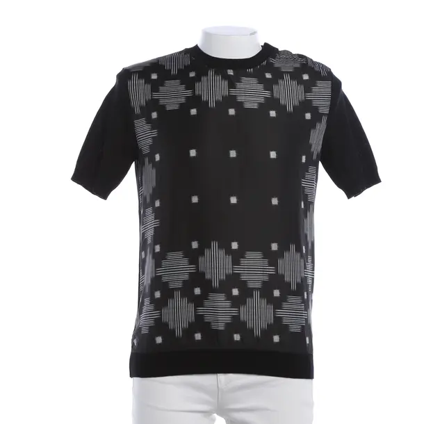 T-Shirt, in Schwarz, Baumwolle, Emporio Armani