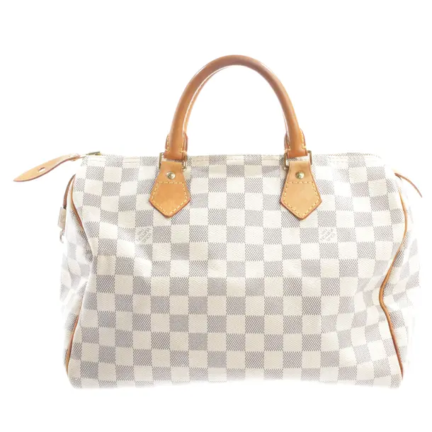 Handtasche, in Beige, Canvas, Louis Vuitton