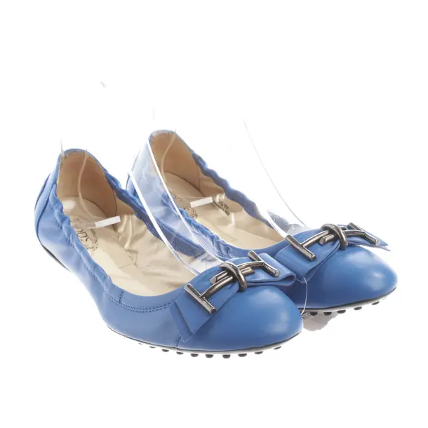 Ballerinas, in Blau, Tod´s