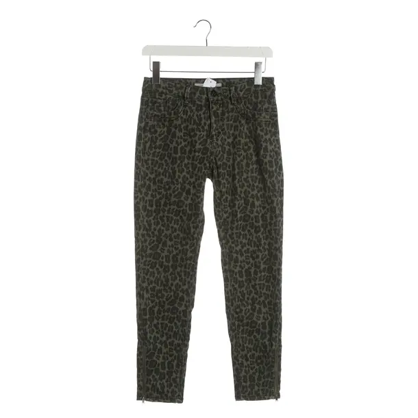 Pants, in Olive Green, Lyocell, Raffaello Rossi