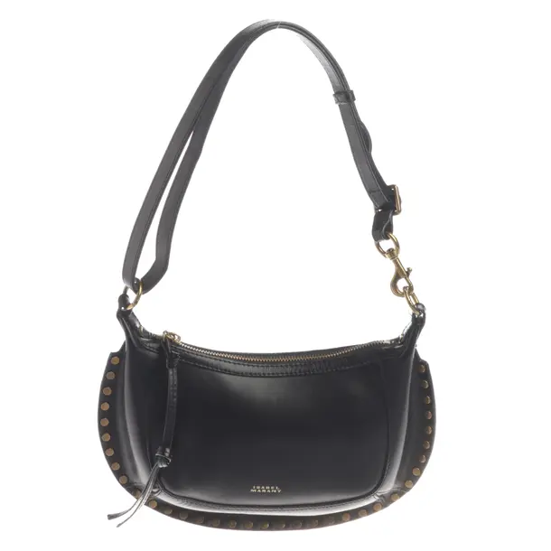 Schultertasche, in Schwarz, Leder, Isabel Marant