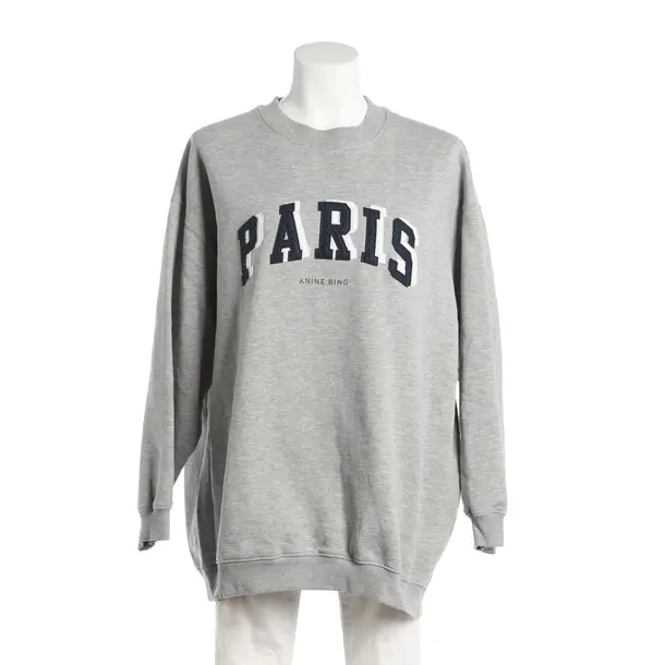 Sweatshirt, in Gray, Cotton, Anine Bing