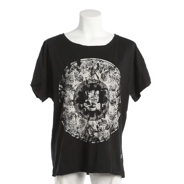 Shirt, in Black, Cotton, Pierre Balmain