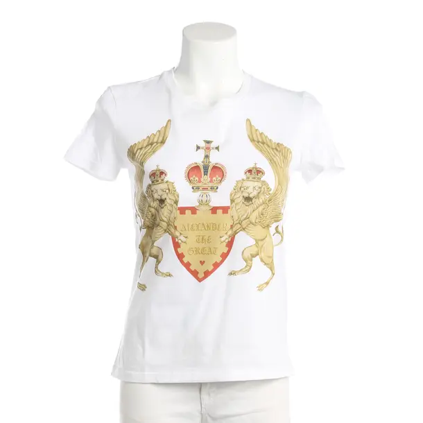 Shirt, in White, Cotton, Alexander McQueen
