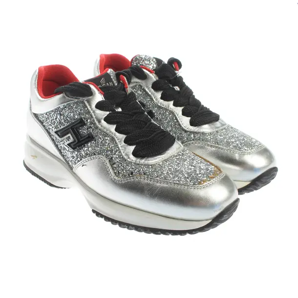 Sneaker, in argento, Hogan
