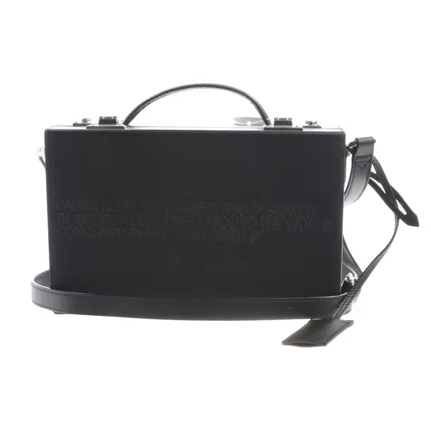 Handbag, in Black, Leather, Calvin Klein