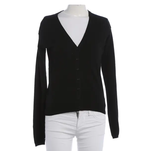 Cardigan, in Black, Wool, 7 for all mankind