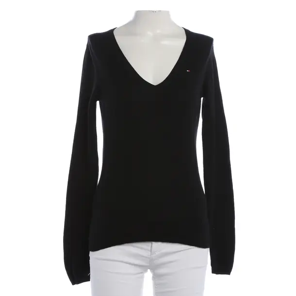 Jumper, in Black, Wool, Tommy Hilfiger