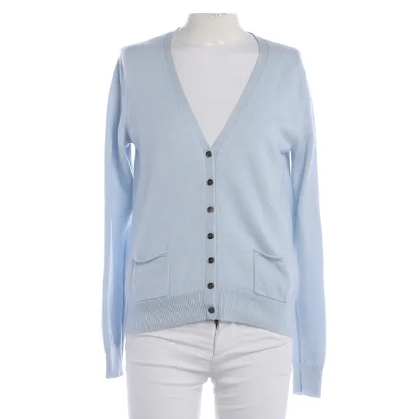Cardigan, in Light Blue, Cashmere, GC Fontana
