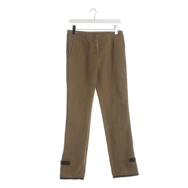 Pants, in Brown, Cotton, Prada Linea Rossa