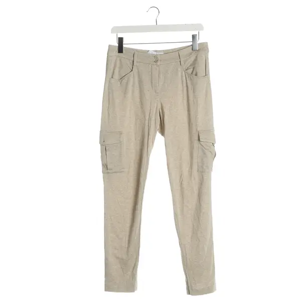 Pants, in Beige, Viscose, Seductive