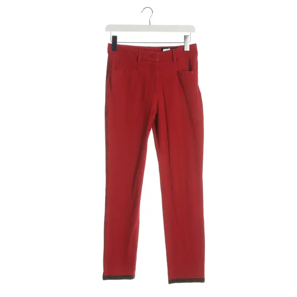 Pants, in Red, Cotton, Seductive